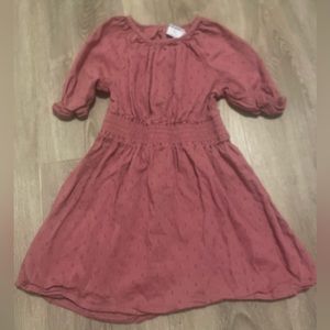 Girl’s 4T Lightweight Peasant-Style Dress